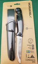 Load image into Gallery viewer, Morakniv Companion Spark Knife w/Sheath Black Retail M-13567