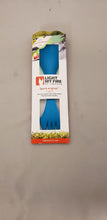 Load image into Gallery viewer, Light My Fire Spork Original Spoon-Fork-Knife Utensil Cyan Blue/Trans Blue 2-Pack