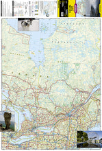 Load image into Gallery viewer, National Geographic Adventure Map Canada East AD00003115