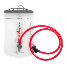 Load image into Gallery viewer, UltrAspire 1L Hydration Bottle / Reservoir w/Hose & Bite Valve - BPA/PVC Free