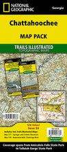 Load image into Gallery viewer, National Geographic GA / SC Chattahoochee Map Pack TI01020451B