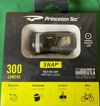 Load image into Gallery viewer, Princeton Tec Snap Headlamp Kit Gray / Black SNAP300K-BK