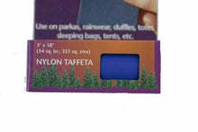 Load image into Gallery viewer, Kenyon K-Tape 3" x 18" Royal Blue Taffeta Nylon Adhesive-Backed Repair Tape