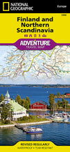 Load image into Gallery viewer, National Geographic Adventure Map Finland & Northern Scandinavia Europe AD00003300