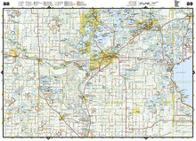 Load image into Gallery viewer, National Geographic Minnesota Recreation Atlas Map Road & Topo Maps ST01020697