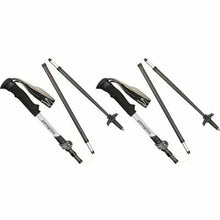 Load image into Gallery viewer, Peregrine Uinta Carbon Folding Trekking Poles 1-Pair w/Ergo Grip & Baskets