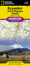 Load image into Gallery viewer, National Geographic Adventure Map Ecuador South America AD00003403