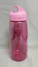 Load image into Gallery viewer, Nalgene N-Gen 53mm Wide Mouth 24oz Tritan Water Bottle Clr Pink w/Pink Loop Lid