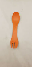 Load image into Gallery viewer, Humangear GoBites Uno Spoon/Fork Combo Utensil Orange OEM - Sturdy BPA-Free