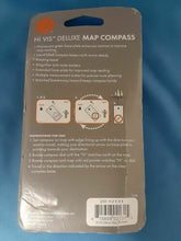 Load image into Gallery viewer, Ultimate Survival UST Hi-Vis Deluxe Map Compass w/Manifier, Scales, & Lanyard