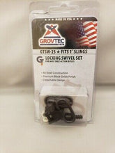 Load image into Gallery viewer, GROVTEC Black Swivel Studs & 1'' Sling Swivels GTSW23