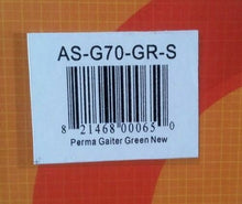 Load image into Gallery viewer, Outdoor Designs Perma eVENT Gaiter Small Green w/Front Zip/Storm Flap/Boot Strap