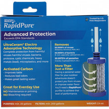 Load image into Gallery viewer, Adventure Medical RapidPure Scout In-Line Water Purifier 0160-0110