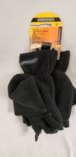 Load image into Gallery viewer, Outdoor Designs Fuji Convertible Glove Black Fleece Gloves XL