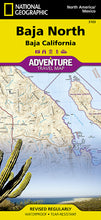 Load image into Gallery viewer, National Geographic Adventure Map Baja North: Baja CA (Mexico) AD00003103
