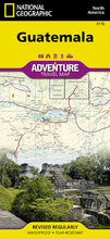 Load image into Gallery viewer, National Geographic Adventure Map Guatemala AD00003110