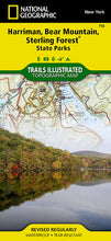 Load image into Gallery viewer, National Geographic NY Harriman, Bear Mountain Trails Illustrated Map TI00000756