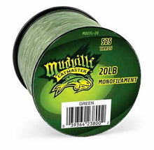 Load image into Gallery viewer, Mudville Catmaster 20lb Green Monofilament Catfishing Line 525-Yard Spool