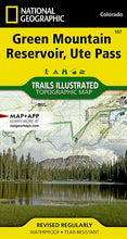 Load image into Gallery viewer, National Geographic Trails Illustrated Colo Green Mountain Res Ute Pass Map TI00000107