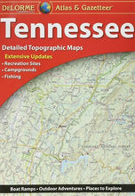 Load image into Gallery viewer, Delorme Tennessee TN Atlas & Gazetteer Map Newest Edition Topo / Road Maps