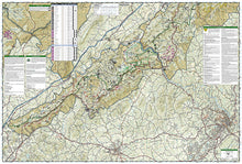 Load image into Gallery viewer, National Geographic Trails Illustrated VA Lexington Blue Ridge Mountains Map TI00000789