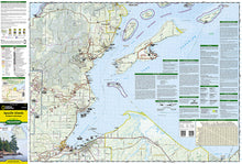 Load image into Gallery viewer, National Geographic WI Apostle Islands Ntl Lakeshore Trails Illustrated Map TI00000235