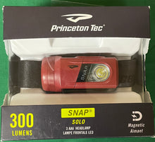 Load image into Gallery viewer, Princeton Tec Snap Solo Headlamp Red SNSOLO-RD/DR