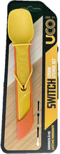 Load image into Gallery viewer, UCO Switch Spork Utensil Set w/Tether Retro Sunrise F-SP-SWITCH