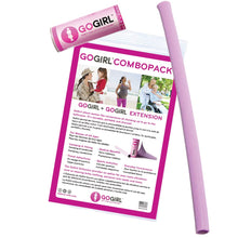 Load image into Gallery viewer, GoGirl Female Urination Device & 12" Extension Tube Combo Pack Pink GG-PL-PK-6