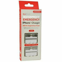 Load image into Gallery viewer, ECOXGEAR EcoBoost Lightning Apple iPhone Phone Charger w/10-Year Battery 2-Pack