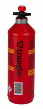Load image into Gallery viewer, Trangia 1.0 L Red HDPE Fuel Bottle w/Safety Valve for Filling Alcohol Stoves
