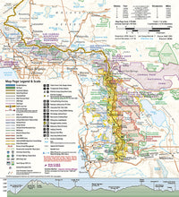 Load image into Gallery viewer, National Geographic TI Pacific Crest Trail CA San Jacinto Laguna Topo Map Guide TI00001012