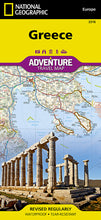 Load image into Gallery viewer, National Geographic Adventure Map Greece Europe AD00003316