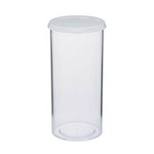 Load image into Gallery viewer, Multipurpose 4.4" H x 1.88" D 177ml Clear Plastic Vial / Bottle w/White Snap Cap