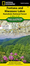 Load image into Gallery viewer, National Geographic Trails Illustrated NC Fontana and Hiwassee Trail Map TI00000784
