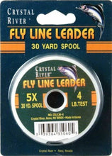 Load image into Gallery viewer, Crystal River Fly Fishing High Strength Copolymer Leader Wheel 5X 4lb 30 Yards