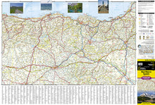 Load image into Gallery viewer, National Geographic Adventure Map Northern Spain Europe AD00003306