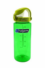 Load image into Gallery viewer, Nalgene Atlantis Wide Mouth 20oz Water Bottle Green w/Green OTF Cap - BPA Free