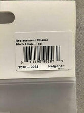 Load image into Gallery viewer, Nalgene Loop-Top Replacement Lid/Cap Black for 16/32oz Narrow Mouth Bottle