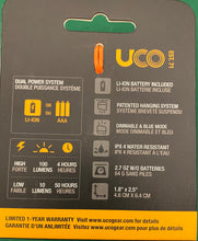 Load image into Gallery viewer, UCO Sprout Mini Lantern Blue Rechargeable ML-SPROUT-Li