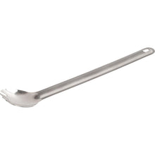 Load image into Gallery viewer, Olicamp Titanium Long Spork Silver 328128
