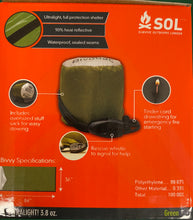 Load image into Gallery viewer, Adventure Medical SOL Emergency Bivvy Sack OD Green 0140-1140