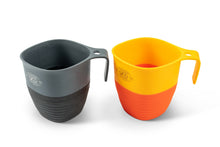 Load image into Gallery viewer, UCO Camp Cups 2-Pack Retro Sunrise / Venture F-C-2PK