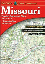 Load image into Gallery viewer, Delorme Missouri MO Atlas & Gazetteer Map Newest Edition Topographic / Road Maps
