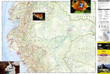 Load image into Gallery viewer, National Geographic Adventure Map Peru South America AD00003404