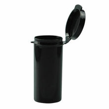 Load image into Gallery viewer, Snap-Cap 0.48oz Hinged-Lid Black Jar/Container 3-Pack - Made in USA--BPA Free