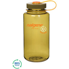 Load image into Gallery viewer, Nalgene Wide Mouth 32 oz Sustain Bottle Olive 2020-0232