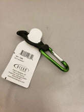 Load image into Gallery viewer, Bison Designs Bottle Bandit Bottled Water Carrier w/6cm Green Carabiner