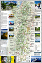Load image into Gallery viewer, National Geographic Central Cascades Destination Touring Map & Guide DM01020690