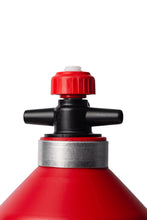 Load image into Gallery viewer, Trangia 0.5 L Red HDPE Fuel Bottle w/Safety Valve for Filling Alcohol Stoves